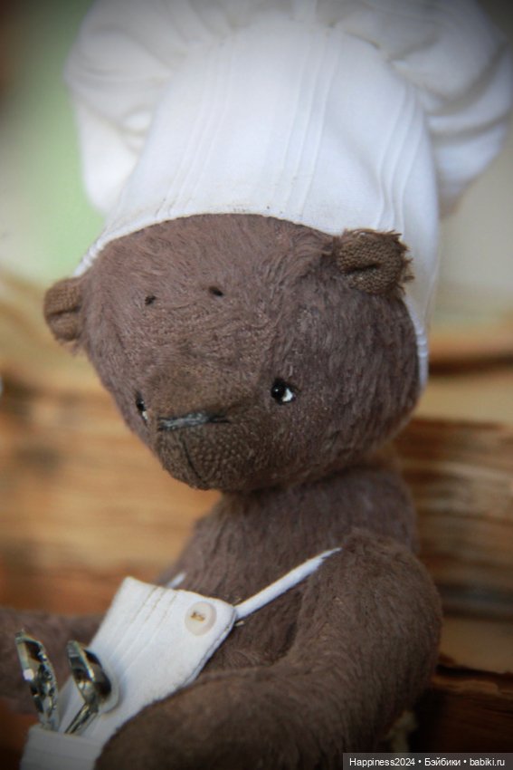 Мишка повар — Авторские игрушки (фото 9)