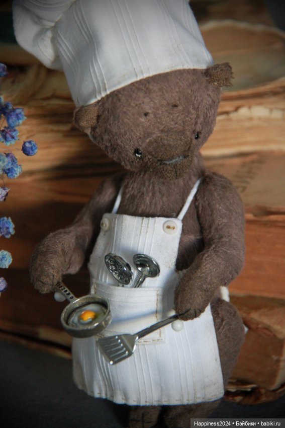 Мишка повар — Авторские игрушки (фото 4)