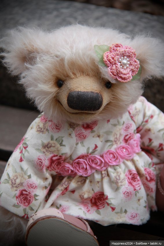 Мишутка в цветочном платье (фото 10)