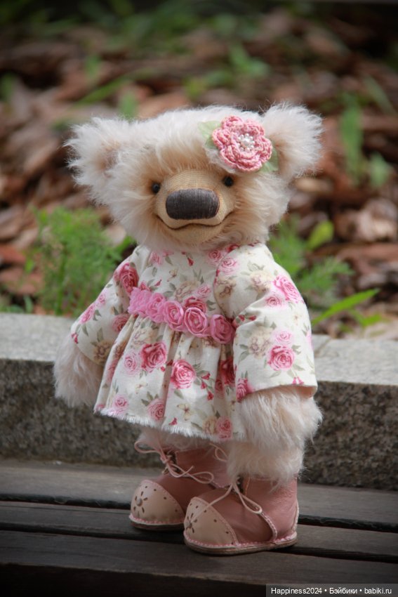 Мишутка в цветочном платье (фото 8)