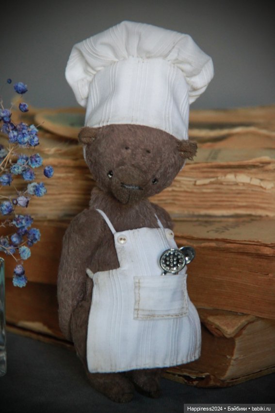 Мишка повар — Авторские игрушки (фото 6)