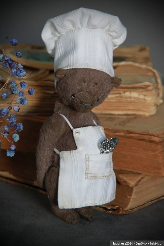 Мишка повар — Авторские игрушки (фото 7)