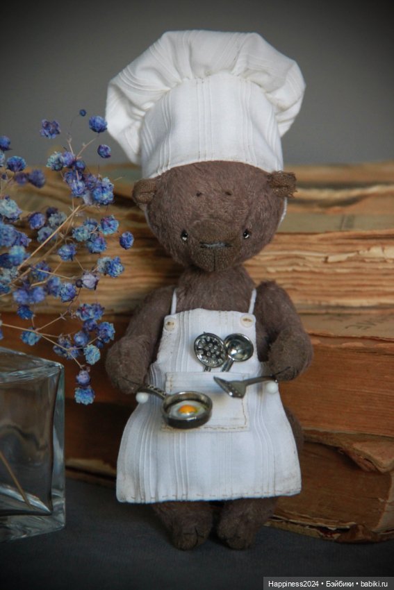 Мишка повар — Авторские игрушки (фото 5)