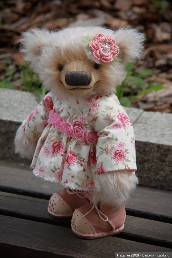 Мишутка в цветочном платье (фото 5)