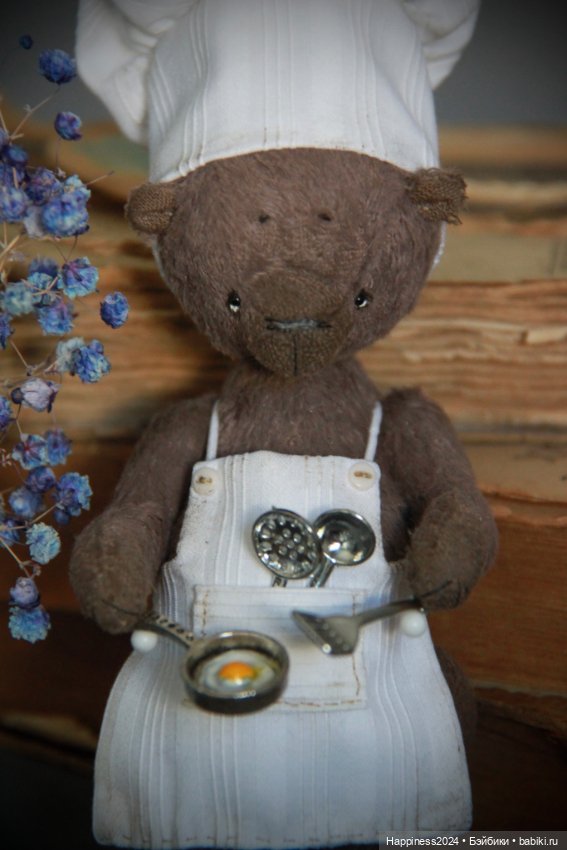 Мишка повар — Авторские игрушки (фото 2)