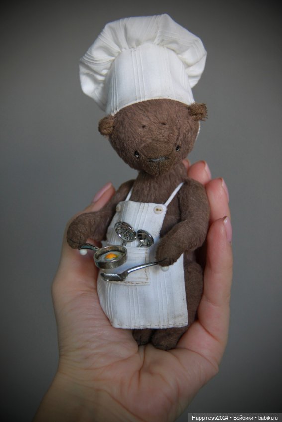 Мишка повар — Авторские игрушки