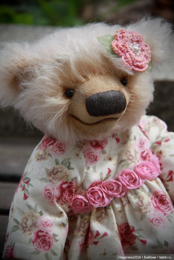 Мишутка в цветочном платье (фото 4)