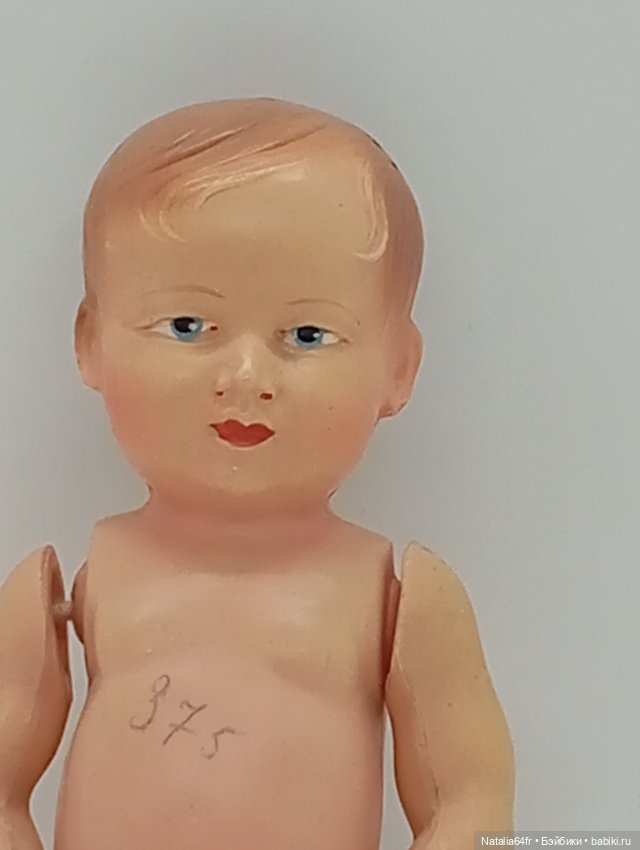 10)Petitcollin пупс из целлулоида Франция