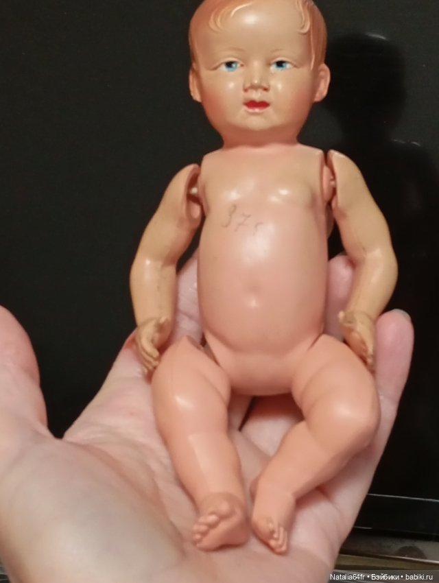 10)Petitcollin пупс из целлулоида Франция (фото 8)