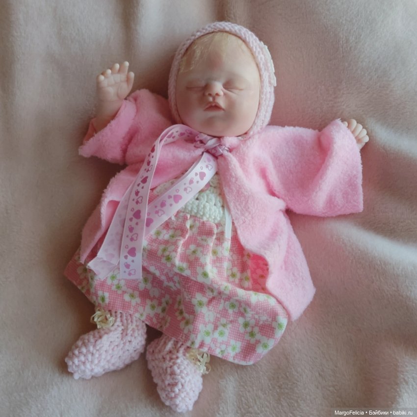 Реборн кукла младенец девочка (фото 6)