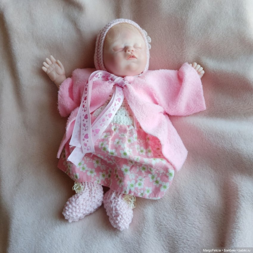 Реборн кукла младенец девочка (фото 4)