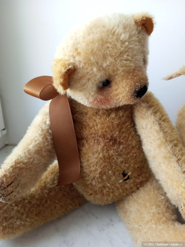 Мишка Анны Глазуновой — Авторские игрушки