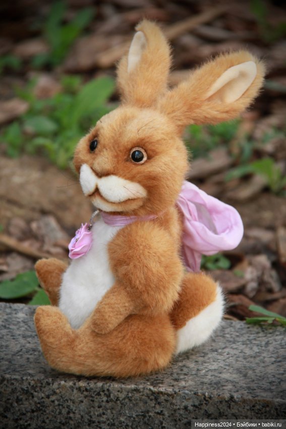 Зайка тедди — Авторские игрушки (фото 3)