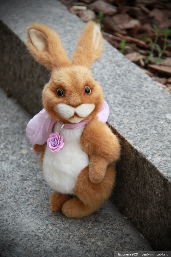 Зайка тедди — Авторские игрушки (фото 5)