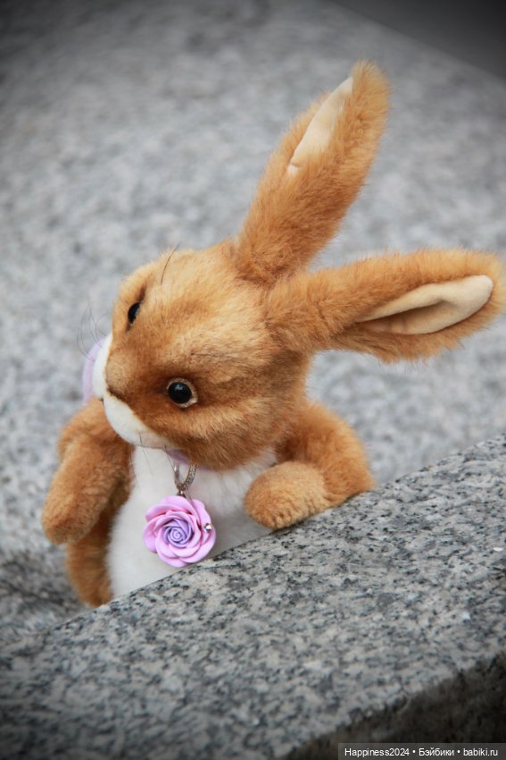 Зайка тедди — Авторские игрушки