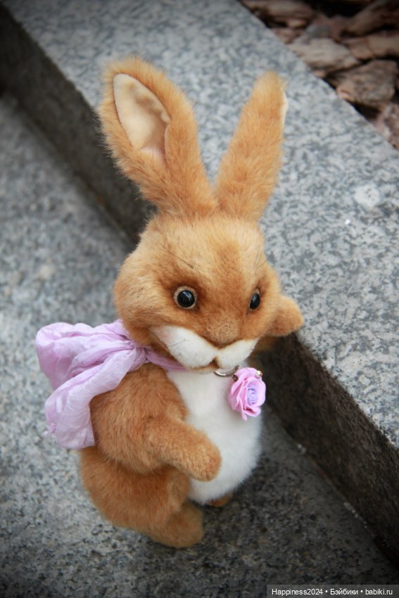 Зайка тедди — Авторские игрушки