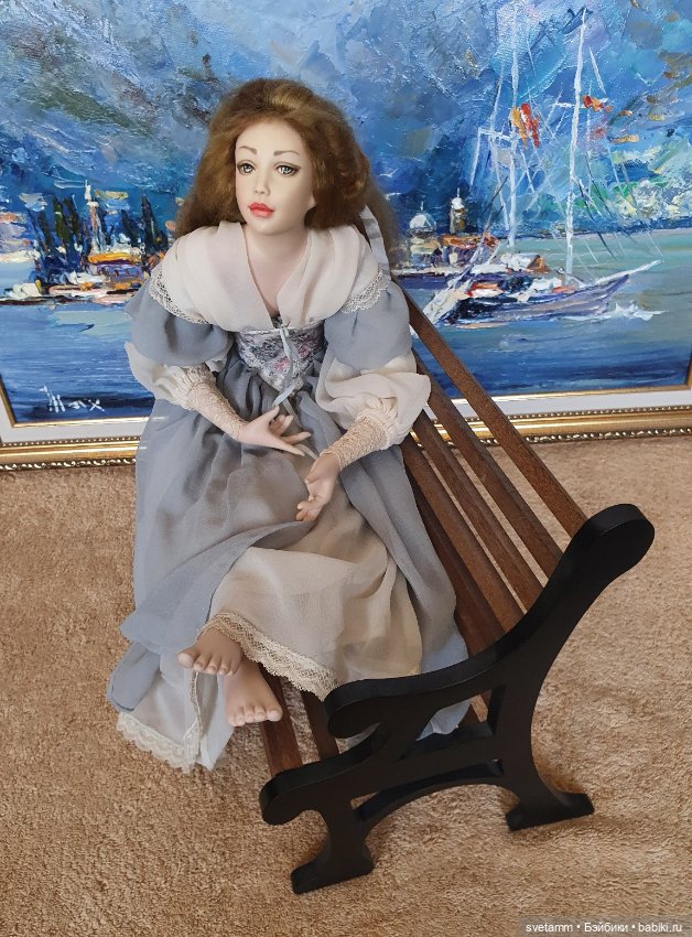 Эбби от Моники Мехлинг — Фарфоровые куклы (фото 6)