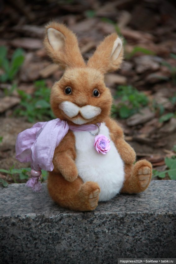 Зайка тедди — Авторские игрушки