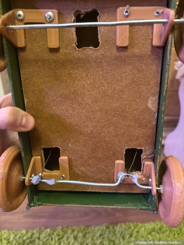 Редкая антикварная реплика механической игрушки (фото 9)