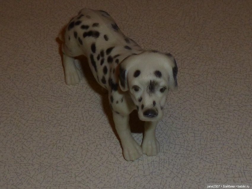Собака Далматинец - коллекционная фигурка - домашнее животное для кукол ростом 12 дюймов (фото 4)