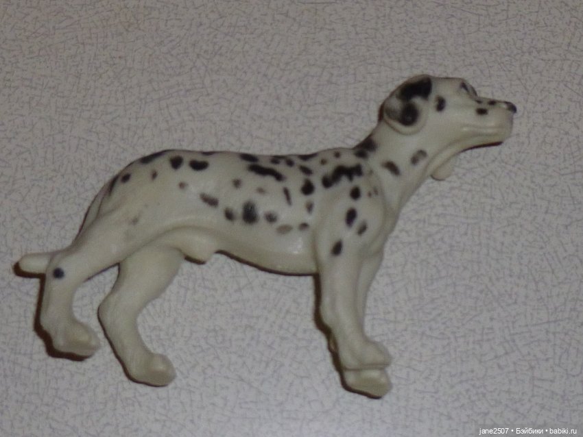 Собака Далматинец - коллекционная фигурка - домашнее животное для кукол ростом 12 дюймов