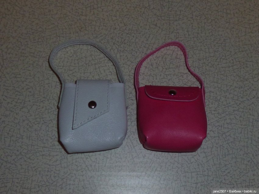 Сумки функциональные 2 шт. для Барби, Poppy Parker, Fashion royalty, Momoko, кукол 12 дюймов (фото 2)