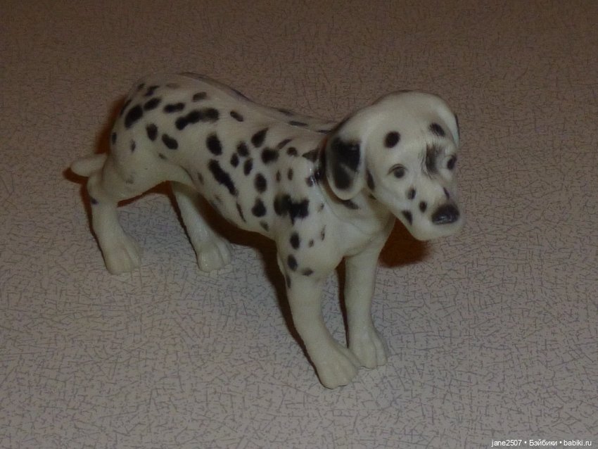 Собака Далматинец - коллекционная фигурка - домашнее животное для кукол ростом 12 дюймов (фото 3)
