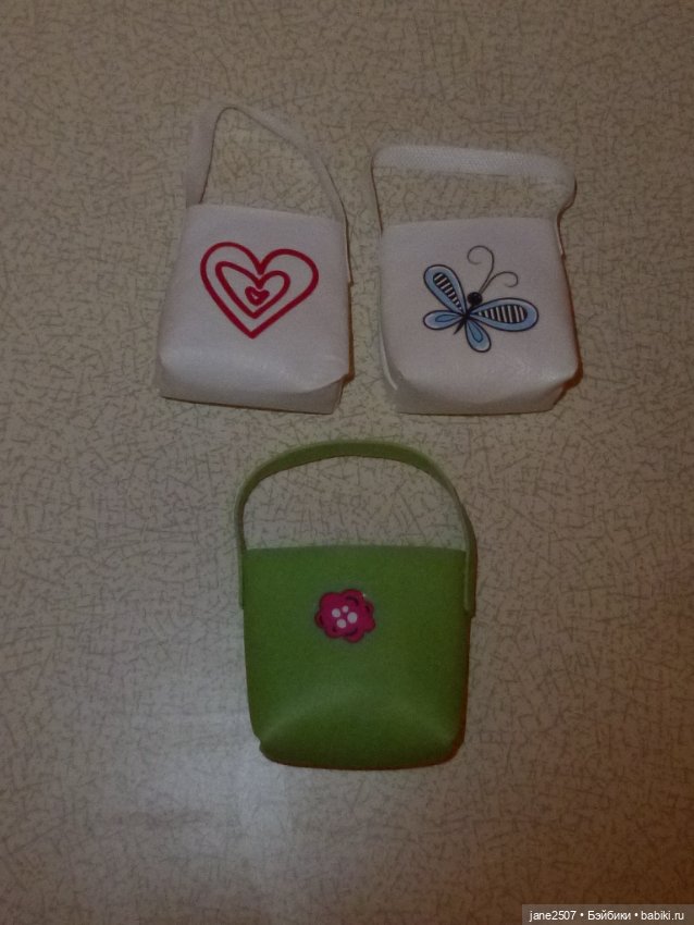 Сумки функциональные 3 шт. для Барби, Poppy Parker, Fashion royalty, Momoko, кукол 12 дюймов (фото 2)