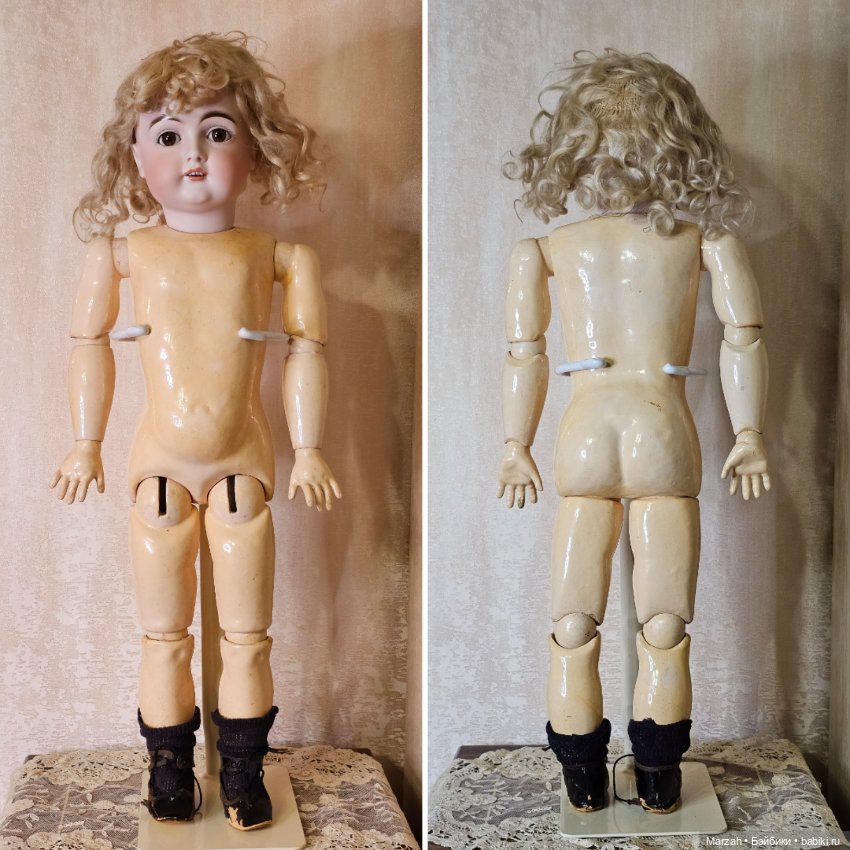 Редкая антикварная кукла от Kestner 152 молд, all original состояние