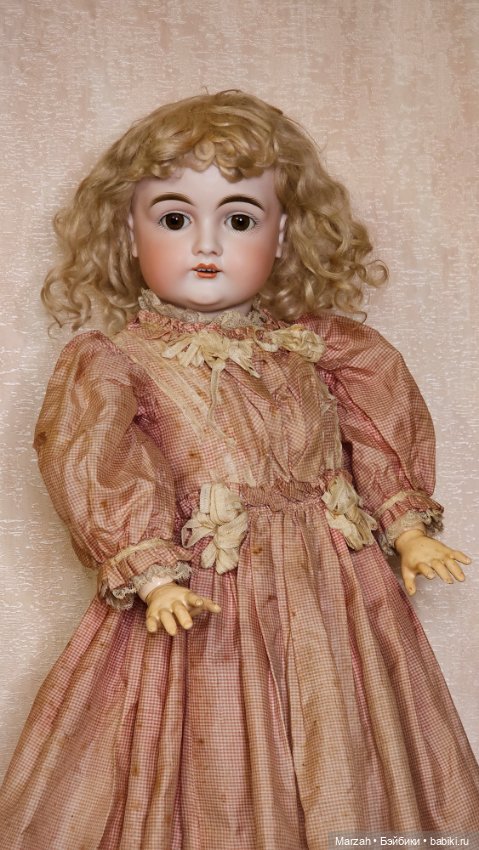 Редкая антикварная кукла от Kestner 152 молд, all original состояние (фото 5)