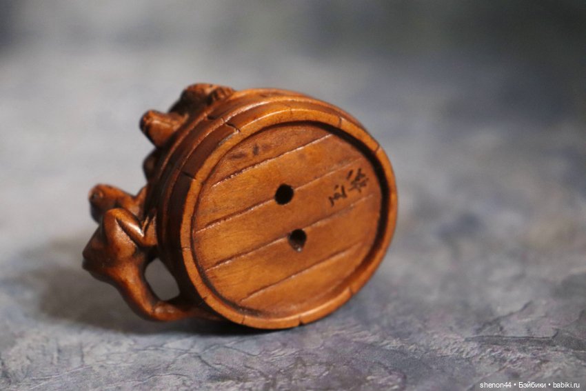 Нэцкэ "Лягушка, черепаха и мышь" (фото 5)