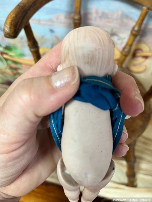 2 Хорошеньких Гуглика 9542-9543 периода 1915-20 рост 12 см (фото 3)