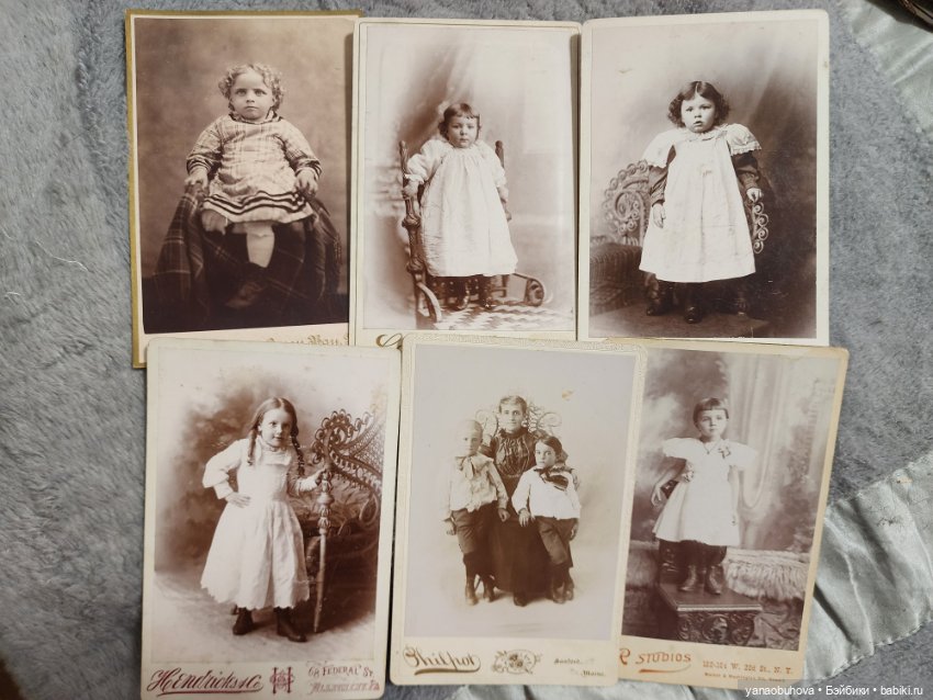 Антикварные детские фото как реквизит для кукольных фотосессий (фото 7)