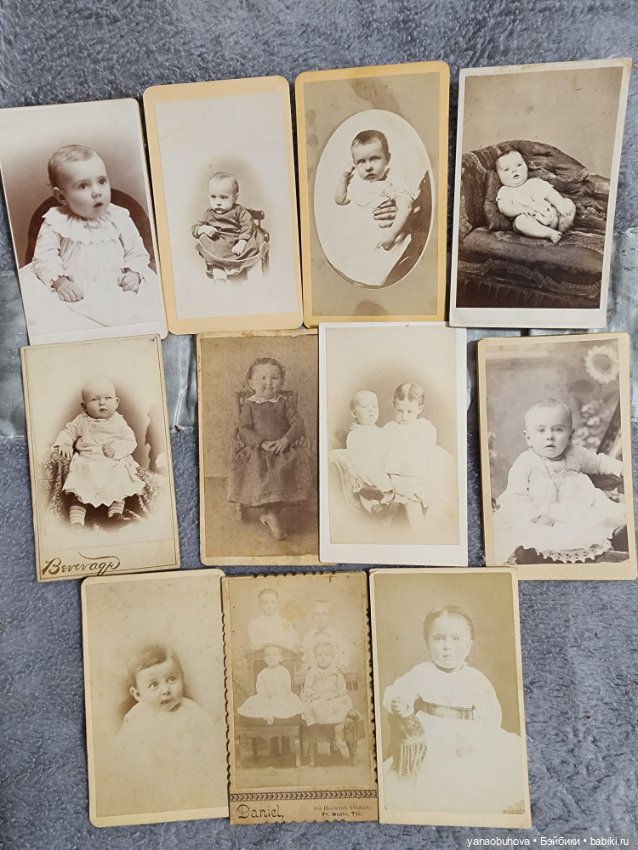 Антикварные детские фото как реквизит для кукольных фотосессий (фото 2)