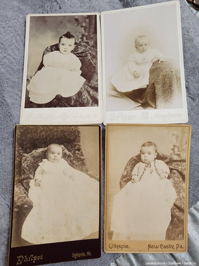 Антикварные детские фото как реквизит для кукольных фотосессий (фото 9)