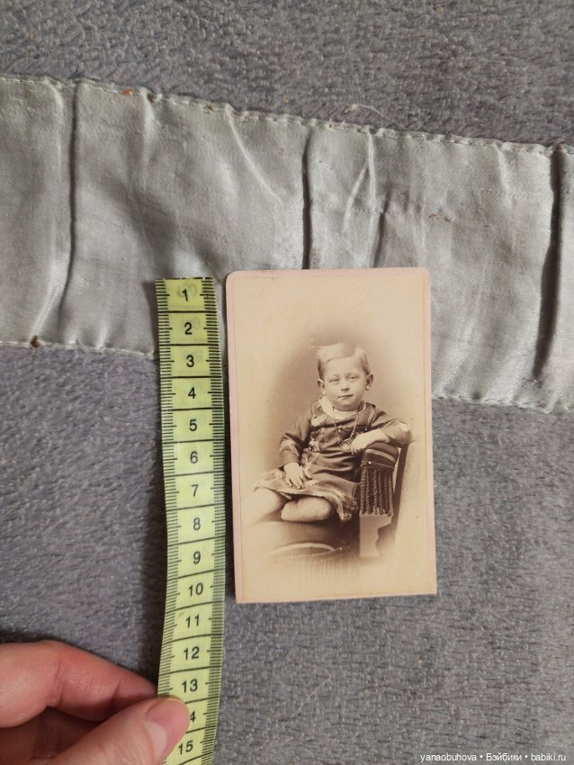 Антикварные детские фото как реквизит для кукольных фотосессий
