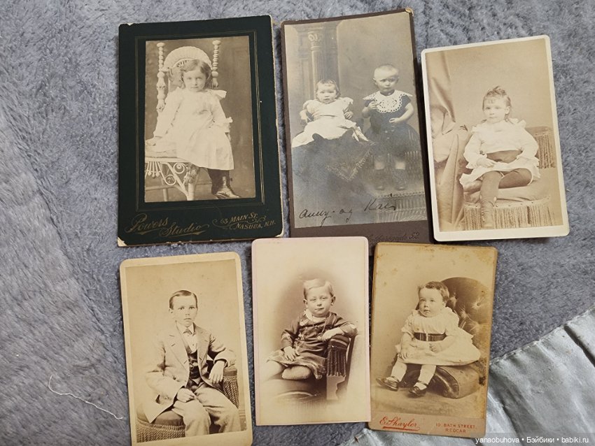 Антикварные детские фото как реквизит для кукольных фотосессий (фото 5)