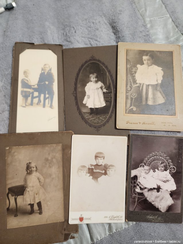 Антикварные детские фото как реквизит для кукольных фотосессий (фото 10)
