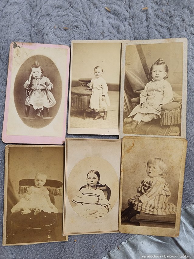 Антикварные детские фото как реквизит для кукольных фотосессий (фото 6)