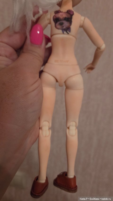 Продам интересный гибрид — ООАК (кастом куклы) (фото 6)