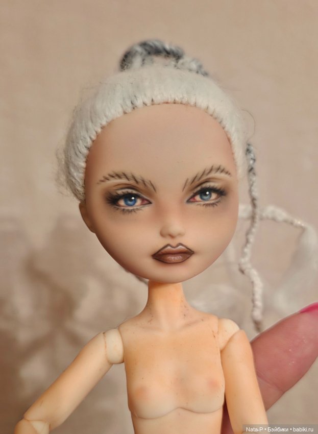 Продам интересный гибрид — ООАК (кастом куклы) (фото 7)