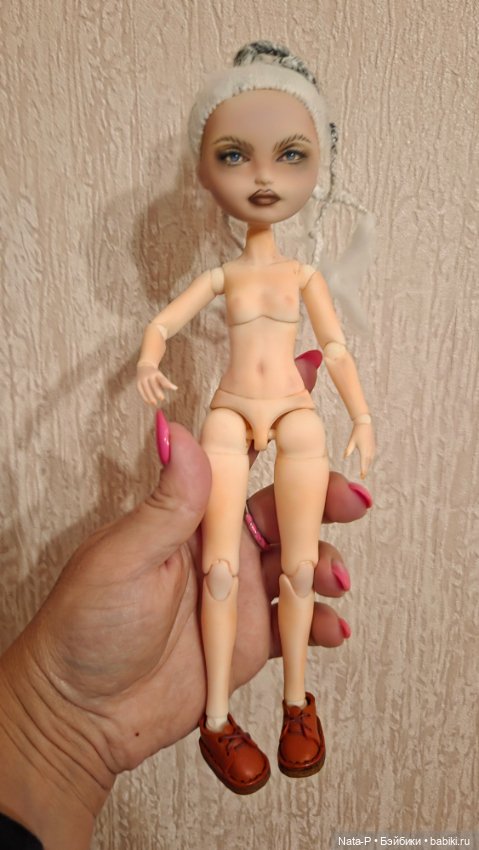Продам интересный гибрид — ООАК (кастом куклы) (фото 4)