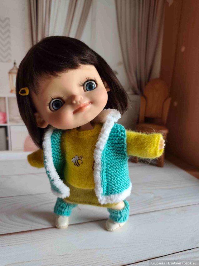 Кукла Мамино счастье — ООАК (кастом куклы) (фото 9)