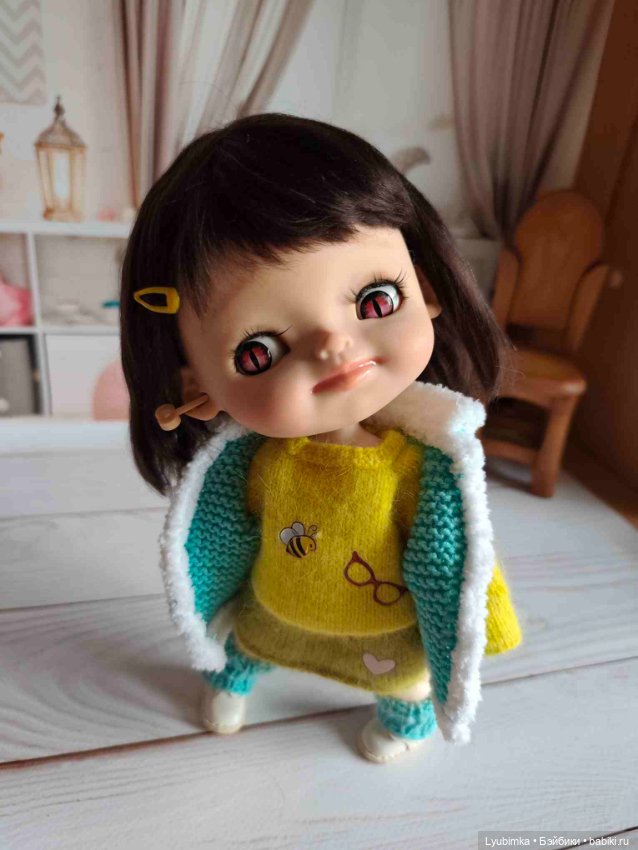 Кукла Мамино счастье — ООАК (кастом куклы) (фото 8)