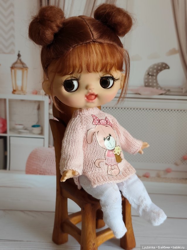 Кукла мамин ангелочек — ООАК (кастом куклы) (фото 7)