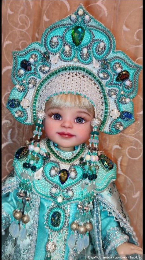 Авторский костюм русской красавицы (фото 2)