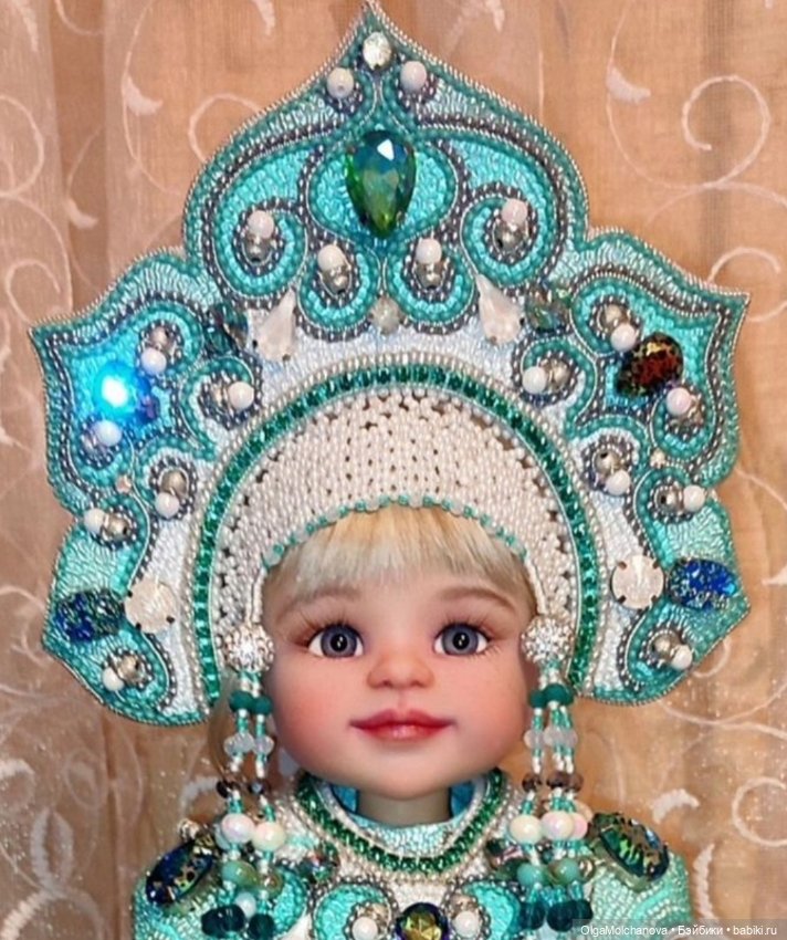 Авторский костюм русской красавицы (фото 7)