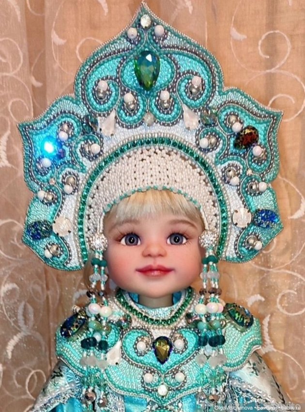 Авторский костюм русской красавицы (фото 6)