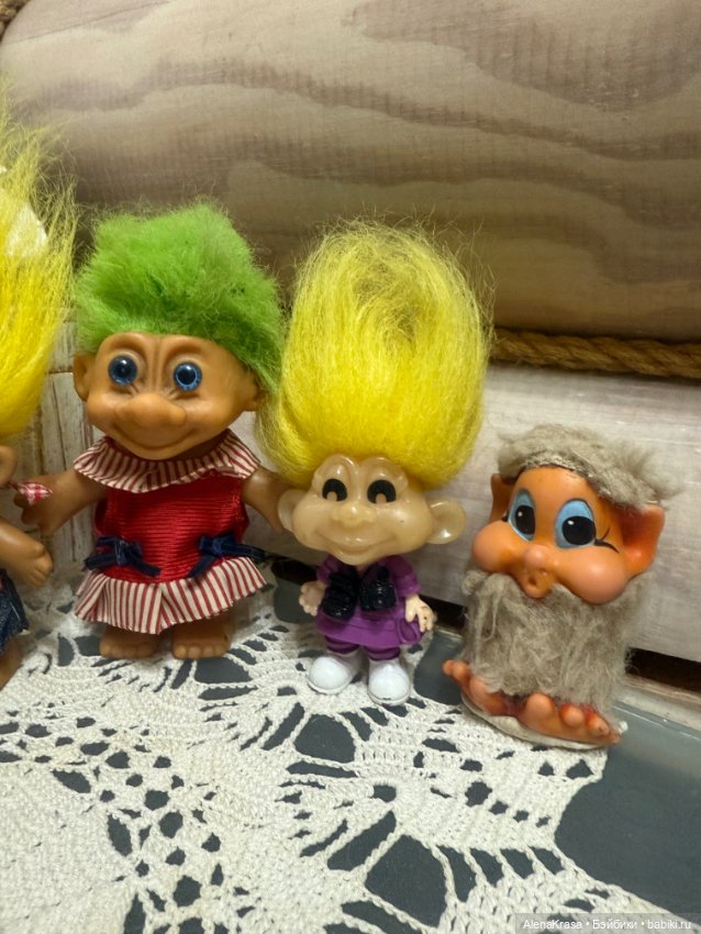 Семейка троллей — Винтажные куклы и игрушки детства (фото 3)