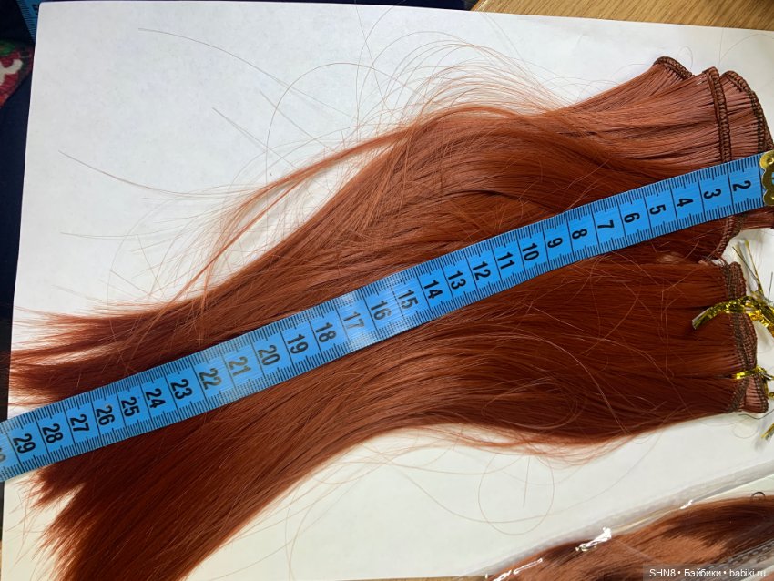 Трессы для париков. Синтетика длина 30 см и 15 си (фото 2)